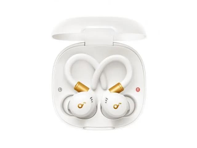 Casti Anker "Soundcore Sport X20", in-ear, utilizare multimedia, Bluetooth 5.3, 6 x mic, durata baterie pana la 48 ore, IP68, ANC, alb, "A3968G21" - 0194644187002 — miniatură