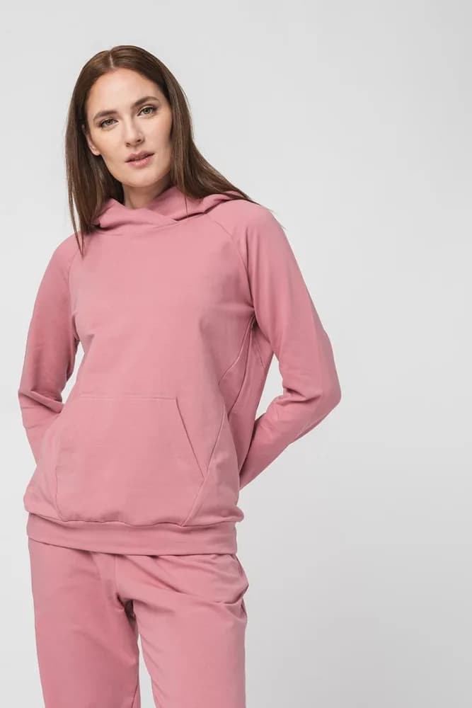 HANORAC COTON RAGLAN FEMEI PINK-XL — miniatură