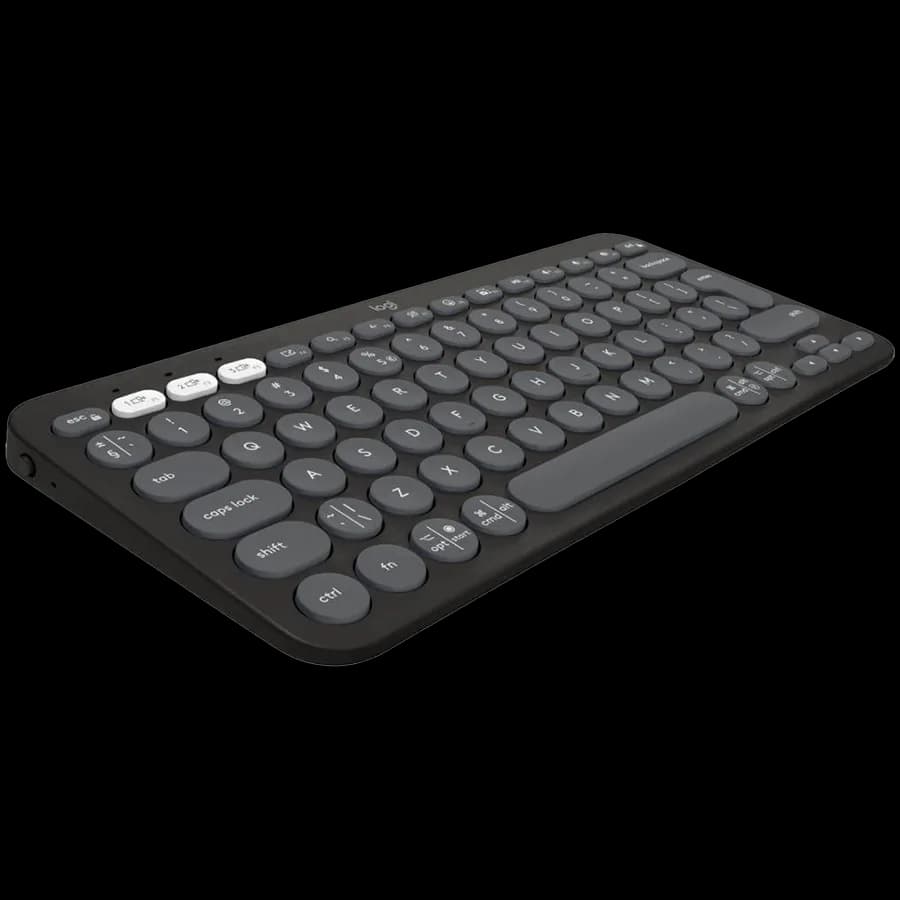 TASTATURI Logitech - gaming K380S Multi-Device Bluetooth Keyboard - TONAL GRAPHITE - US INTL "920-011851"