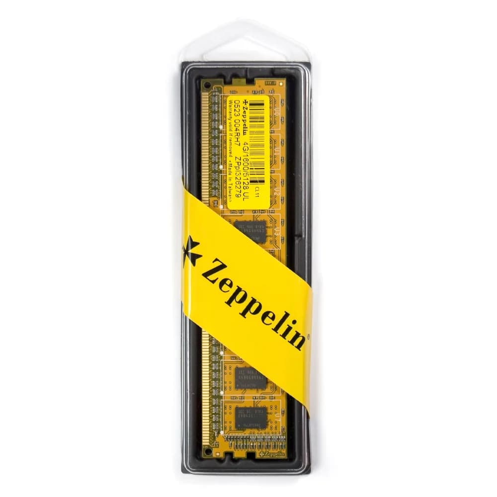 MEMORIE DDR Zeppelin DDR3 4GB frecventa 1600 MHz, 1 modul, retail "ZE-DDR3-4G1600b"