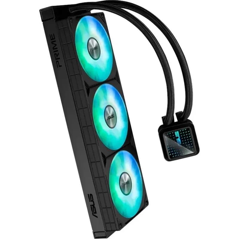 Cooler Procesor ASUS Prime LC 360 ARGB, Lichid, 12 cm, 3 ventilatoare, aRGB — miniatură