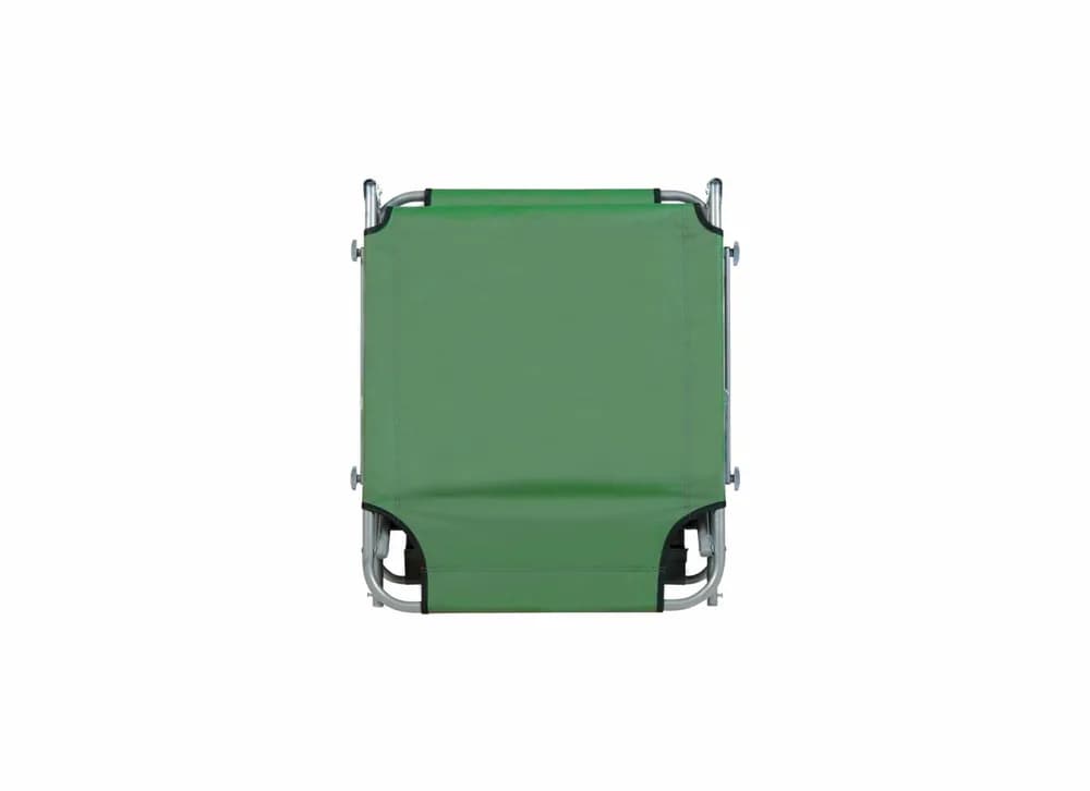 HEINNER SEZLONG CU PARASOLAR 186X55X24CM VERDE — miniatură