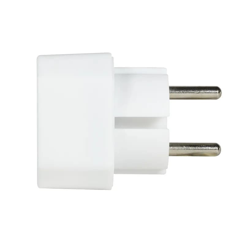PRELUNGITOR LOGILINK, Euro skt x 2, conectare prin Schuko (T), 16A, fara protectie, alb, "LPS218" — miniatură