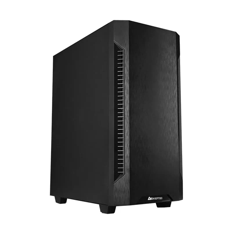 CARCASA CHIEFTEC ELOX, Middle Tower, Mini ITX, mATX, ATX, fara sursa, USB 3.0 x 2, USB 2.0 x 1, Jack 3.5mm x 2, mesh, "AS-01B-OP"