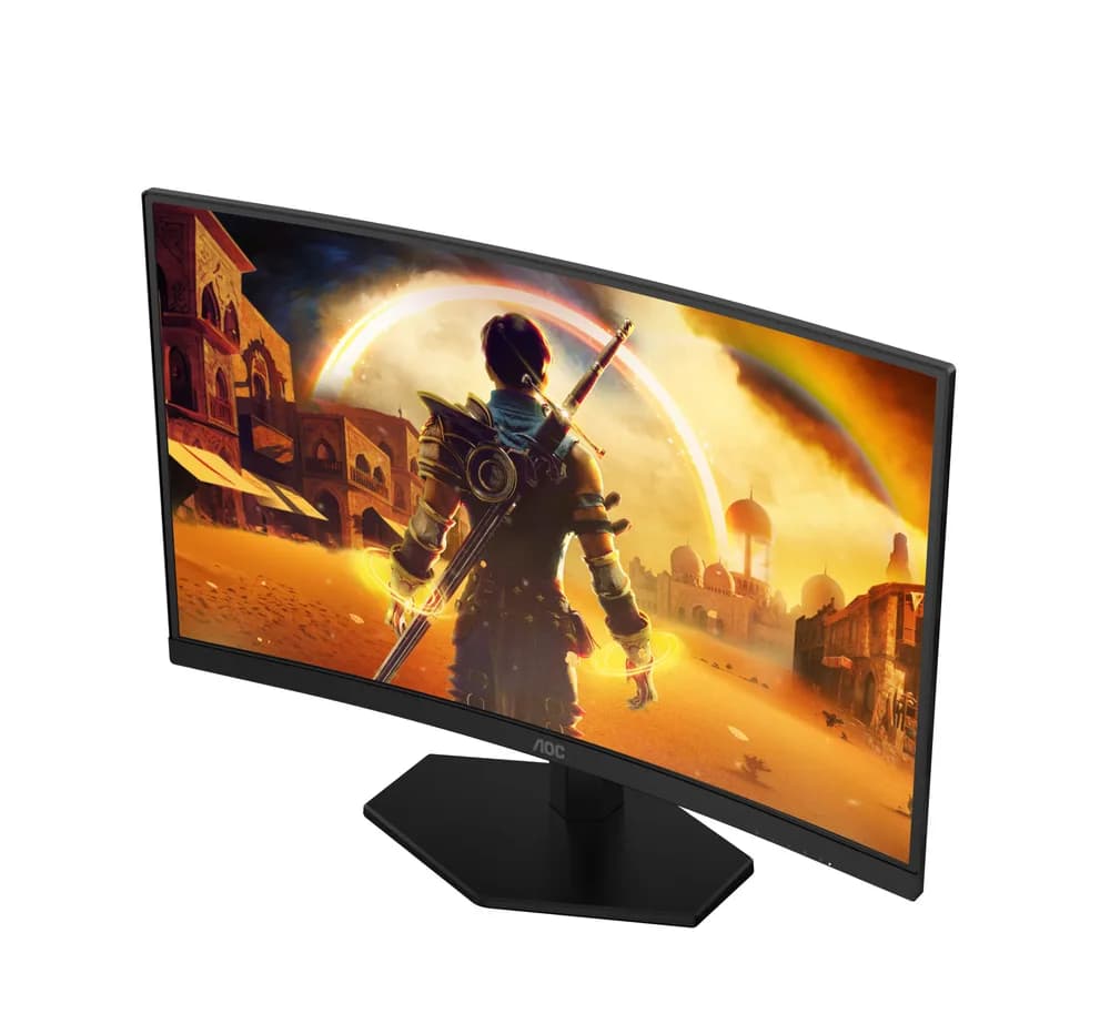 Monitor Gaming AOC C27G42FE, 27", 1920 x 1080 pixeli, Black, Red — miniatură