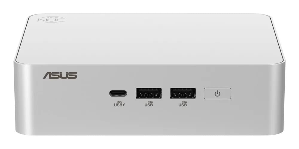 ASUS NUC 15pro+/RNUC15CRSU900002/Intel Ultra 9 285H/Intel Arc graphics/no Storage/no RAM/Intel Wi-Fi 7 BE201/no OS/EU Cord/Kit(L6)/EAN:4711387950258 "90AR00P3-M00050"