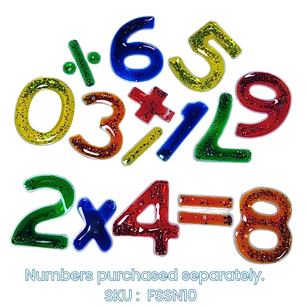 Simboluri matematice moi cu sclipici — miniatură