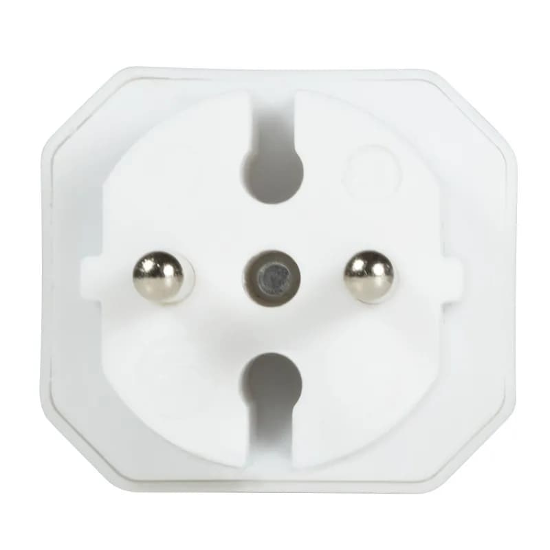 PRELUNGITOR LOGILINK, Euro skt x 2, conectare prin Schuko (T), 16A, fara protectie, alb, "LPS218" — miniatură