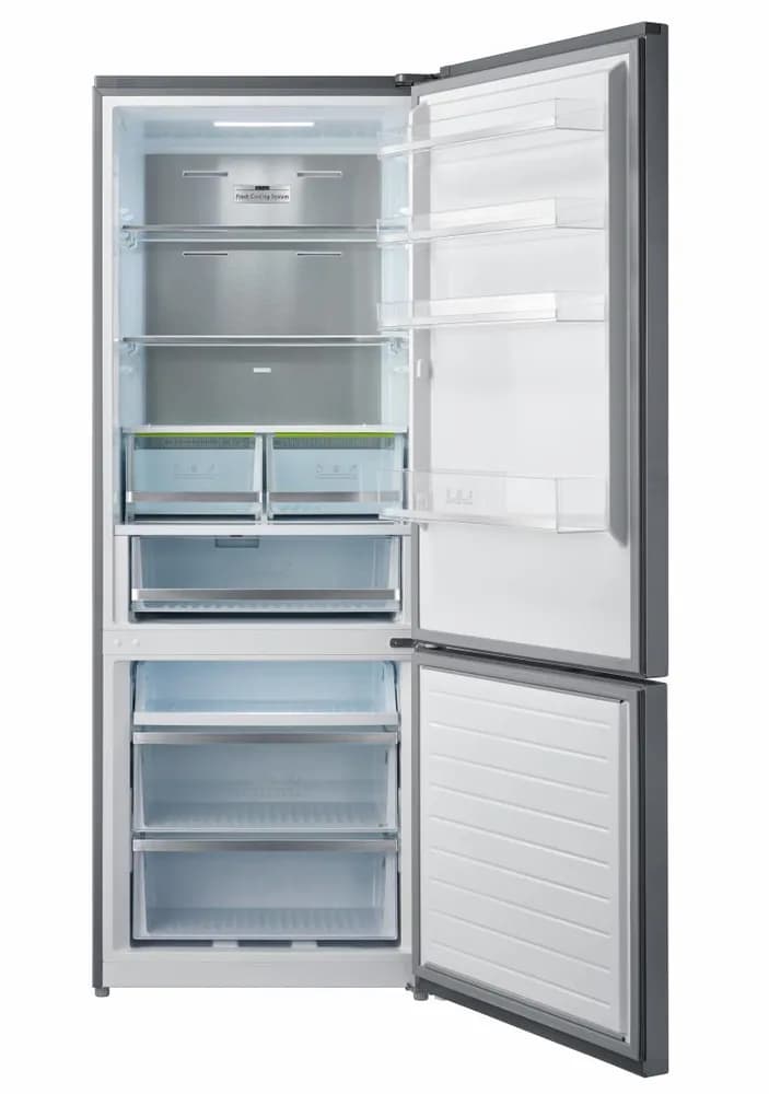 Combina frigorifica HEINNER HCNF-M435INVHXE++, No Frost, 435 l, Clasa E, Compresor inverter, Aspect inox — miniatură
