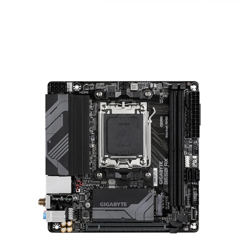 Placa de baza Gigabyte B650I AX, Socket AM5, DDR5, Mini-ITX — miniatură