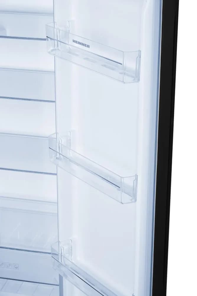 Side by Side HEINNER HSBS-H442NFBKE++, No Frost, 442 L, Clasa E, Negru — miniatură