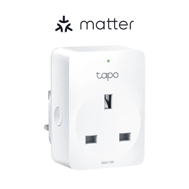 TP-Link Tapo P110M priză smart 2990 W, standarde 802.11b, 802.11g, Wi-Fi 4 (802.11n), frecventa 2400 MHz, putere maxima 2990 W