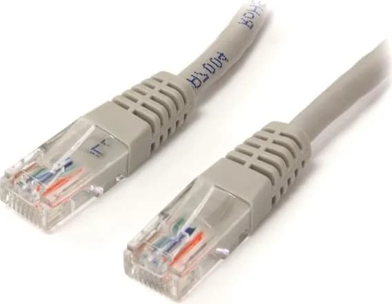 PATCH CORD UTP SPACER Cat5e, cupru-aluminiu, 1 m, alb, AWG26, "SP-PT-CAT5-1M"