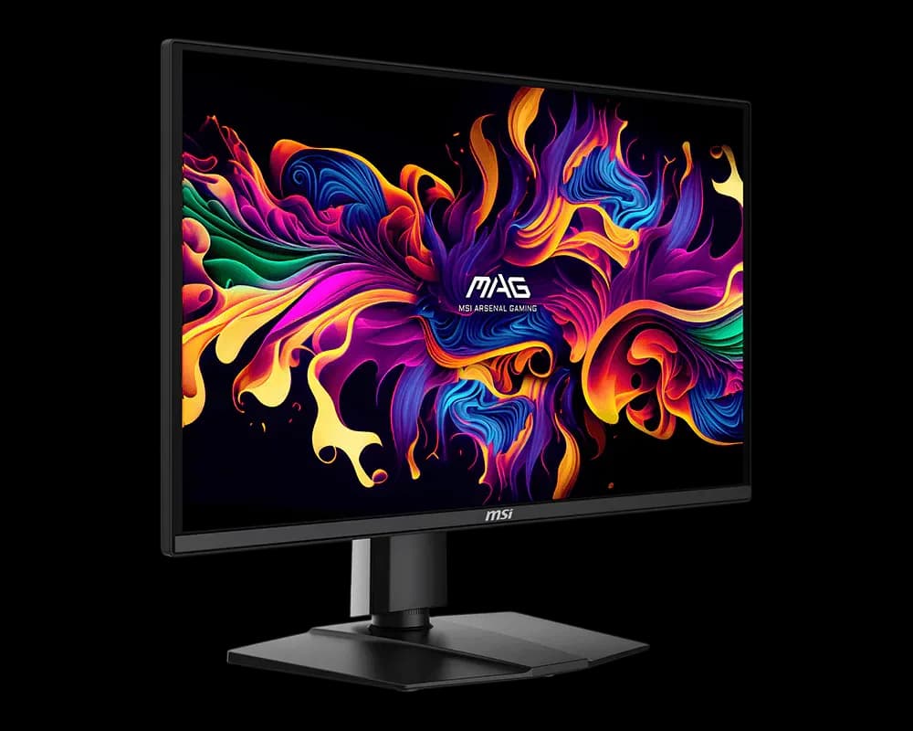 Monitor MSI MAG 272QP QD-OLED X24, 26.5", WQHD, 2560x1440, HDMI, DisplayPort, 15W PD, NVIDIA G-SYNC Compatible, AMD FreeSync Premium, Pivot, 240Hz 0.03ms, Negru "MAG 272QP QD-OLED X24" — miniatură