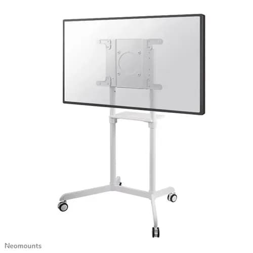 Stand mobil de podea, Neomounts by Newstar NS-M1250WHITE, 37"-70", VESA max. 600x400, suporta pana la 70kg, inclinatie 5°, rotatie 90°, alb