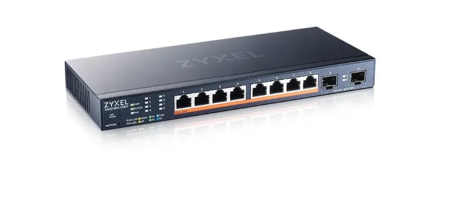 ZYXEL XMG1915-10EP 8PORT GBE 2 SPF+ Hybr "XMG1915-10EP-EU0101F"