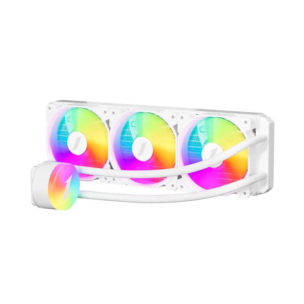 Cooler Procesor 1STPLAYER THUNDERSTORM TS2 360, Aer, 12 cm, 3 ventilatoare, aRGB — miniatură