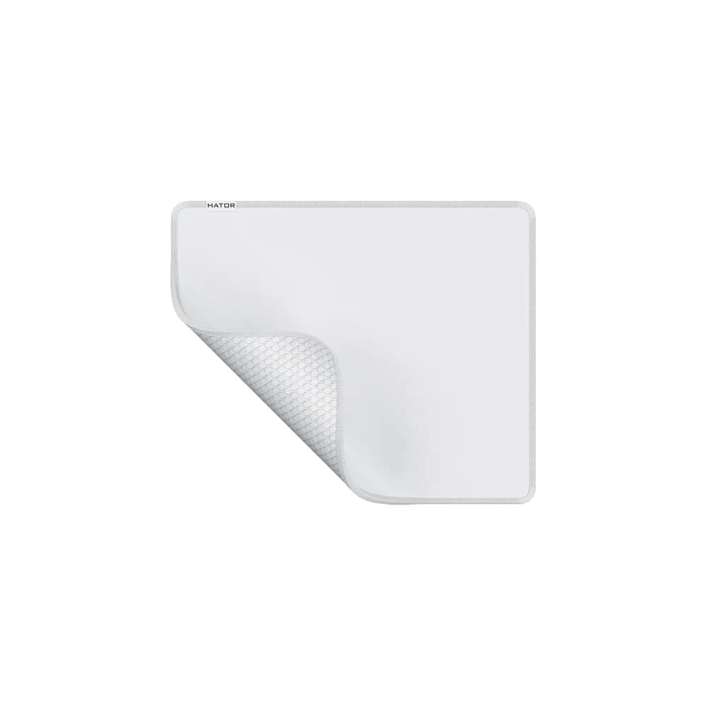 Mousepad Gaming HATOR Tonn EVO M, 360 x 300 mm, Alb — miniatură