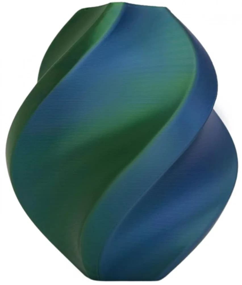 Silk PLA Tri Color Oceans Embrace | Prof. Lab, Diametru: 1.75mm, Greutate: 1kg, Temperatura duza: 200C – 230C, Temperatura platforma: 40C – 60C. — miniatură
