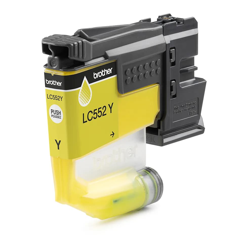 Cartus Cerneala Original Brother Yellow, LC552Y, pentru MFC-J3660DW|MFC-J3960DW|0.55K, incl.TV 0.8 RON, "LC552Y" — miniatură