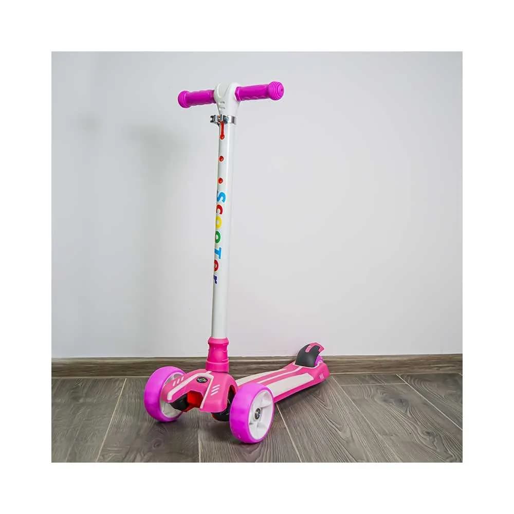 Trotineta cadru metal, 3 roti — miniatură