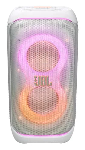 Boxa portabila Partybox Stage 320, 240W RMS, Baterie detasabila, IPX4, Auracast, AI Sound Boost, Alb"JBLPBSTAGE320SWEP" — miniatură