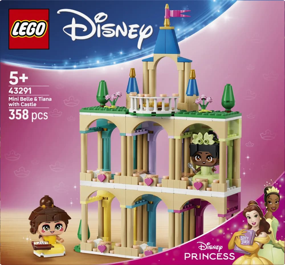 MINIPRINTESELE BELLE SI TIANA LA CASTEL LEGO43291 — miniatură