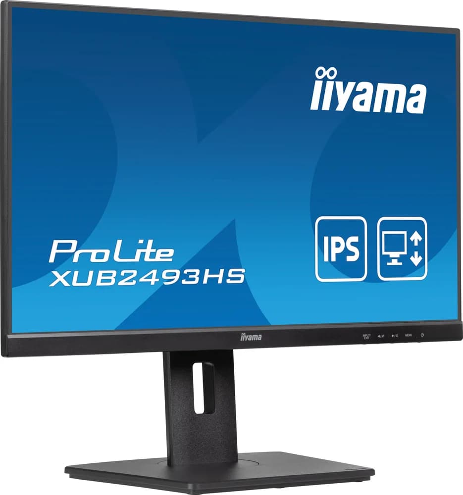 IIYAMA XUB2493HS-B6 24inch ETE IPS-panel 1920x1080 100Hz 250cd/m Speakers HDMI DisplayPort "XUB2493HS-B6" — miniatură