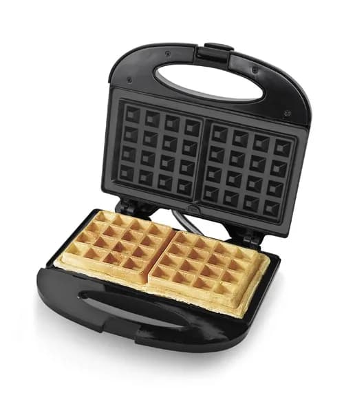 Aparat de preparare vafe Esperanza Rasberry TKT003 750W Negru "TKT003" — miniatură