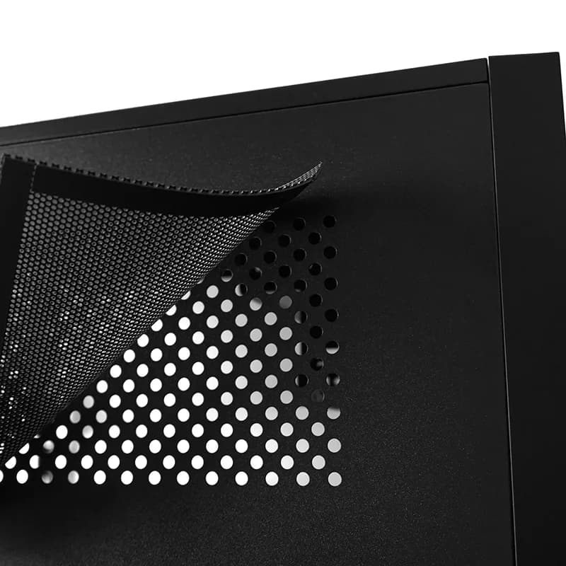 CARCASA CHIEFTEC, Mini Tower, mATX, "GAMING CUBE 02", fara sursa, USB 3.0 x 2, Jack 3.5mm x 2, mesh, "CI-02B-OP" — miniatură