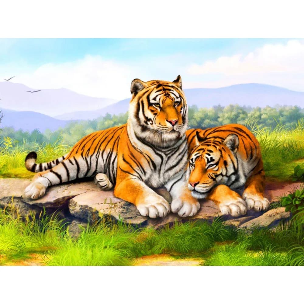Set creatie cu diamante, 40x50 cm - Toi-Toys — miniatură