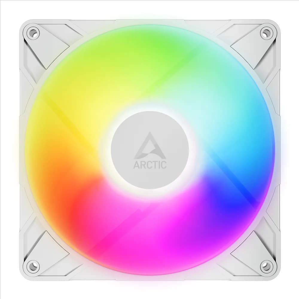 Ventilator Arctic "P14 Pro A-RGB", 140mm, 400 - 2500 RPM, FDB, 110 cfm, 4-Pin Fan Plug + 4-Pin Socket, lungime cablu 400 mm + 80 mm Daisy-Chain, alb, "ACFAN00318A" - 4895265000423