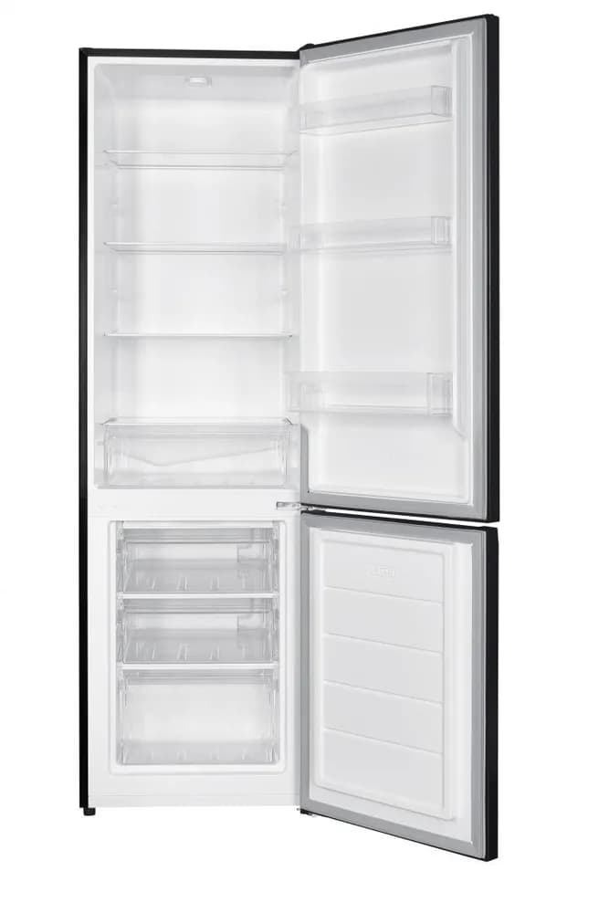 Combina frigorifica HEINNER HC-HM262BKE++, 262 l, Clasa E, Negru — miniatură