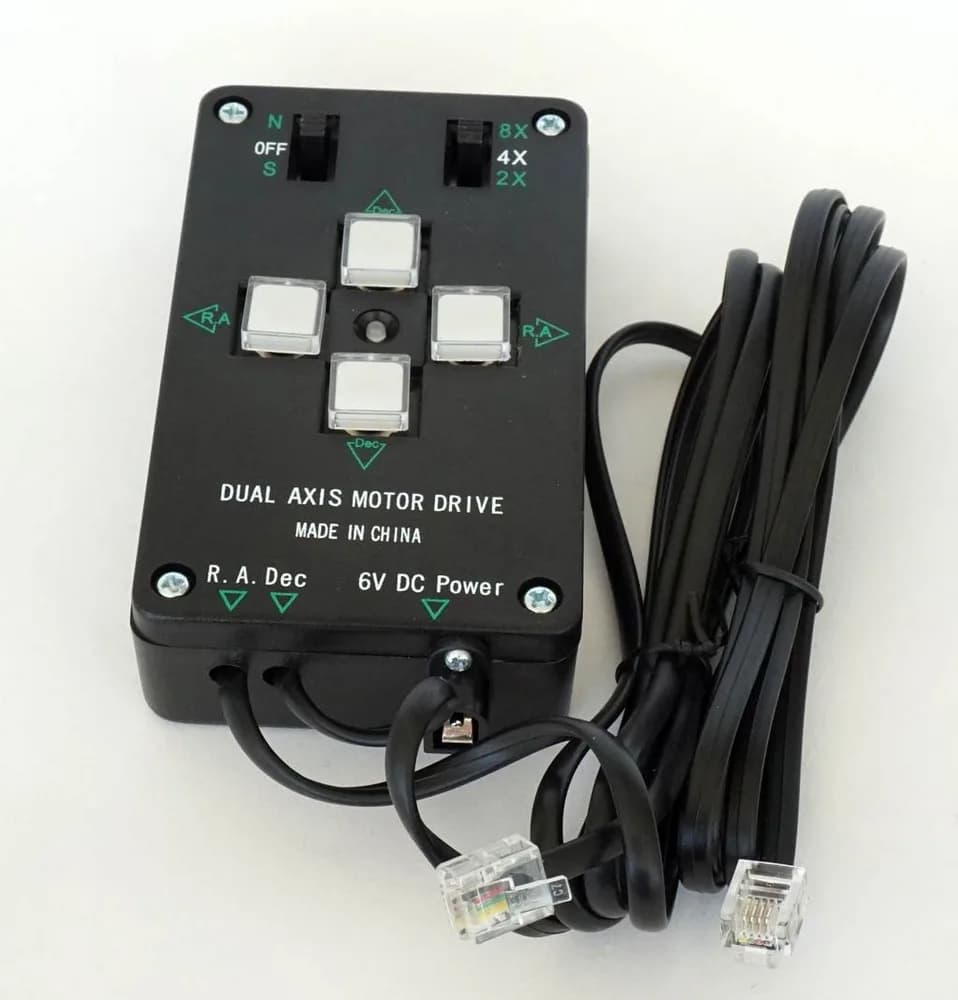 Telecomandă manuală pentru controlul motorului pas cu pas dublu EQ3 (SkyScan)
