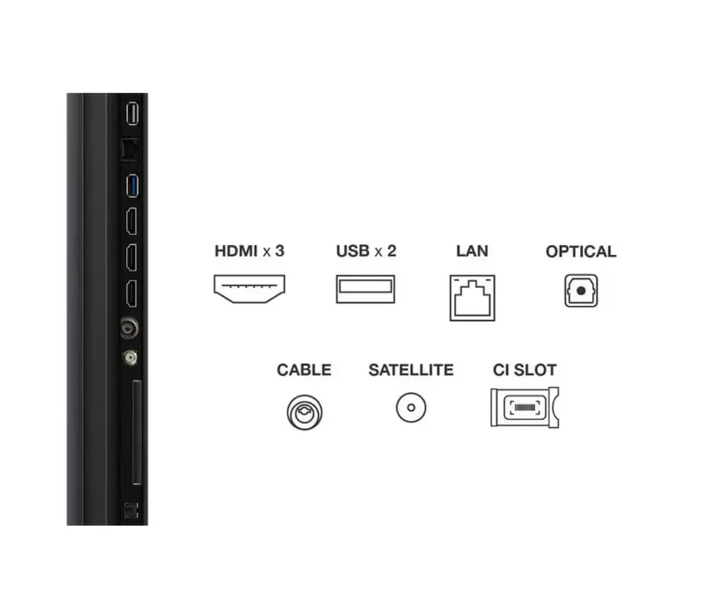 Televizor TCL Mini LED 55C6KS, 139 cm, Smart Google TV, 4K Ultra HD, Clasa F, Onkyo — miniatură