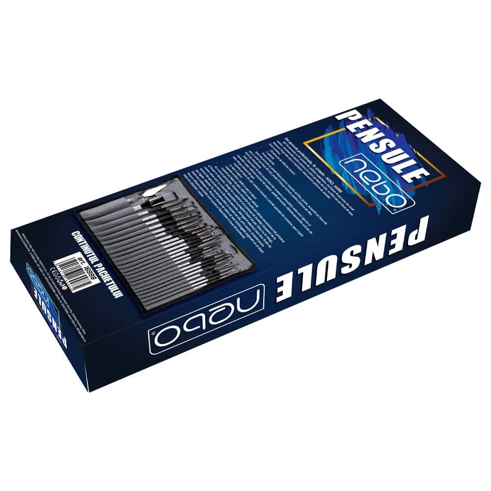 Set pensule profesionale - NEBO — miniatură