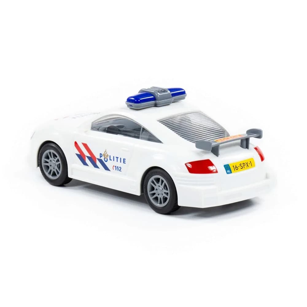 Masinuta politie, cu frictiune, 26.8x11.5x10 cm, Polesie — miniatură