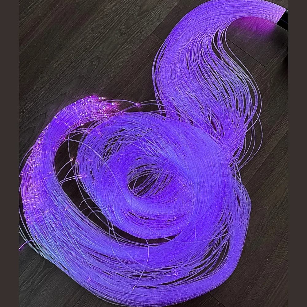 200 fibre optice, lungime 3 m — miniatură