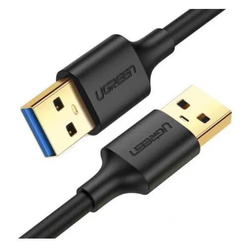 CABLU USB Ugreen pt. PC sau alte device-uri, "US128" USB 3.0 (T) la USB 3.0 (T), 2m, negru, "10371" - 6957303813711
