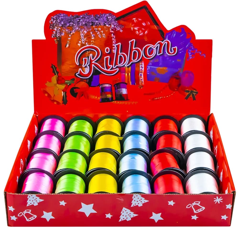 Rafie color, 0.5cm x 10m/rola, 24 role/set — miniatură