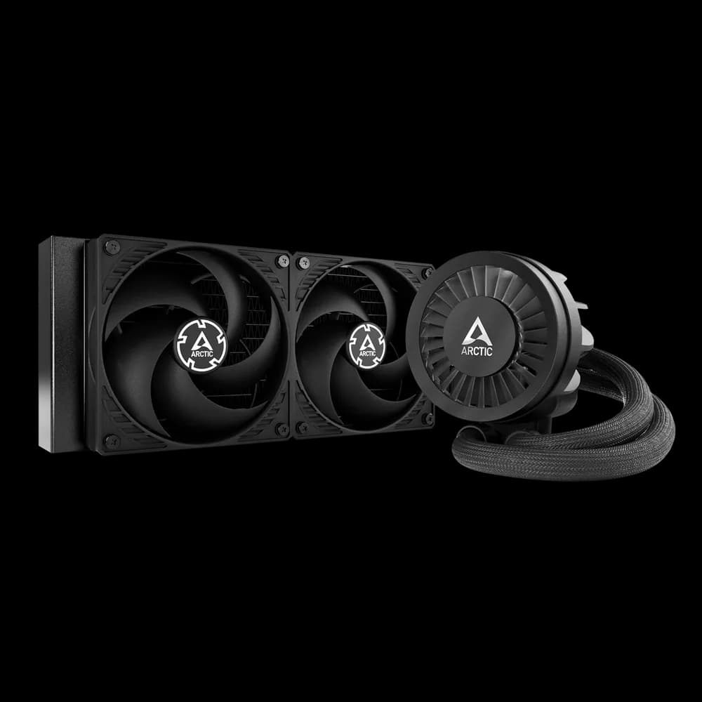 COOLER Arctic "Liquid Freezer III 240", racire lichid,skt. Intel LGA1700, AMD AM5/AM4,radiator aluminiu,pompa 2800rpm, fan 2x120mm,1800rpm,conector 4-pin PWM, negru "ACFRE00134A"