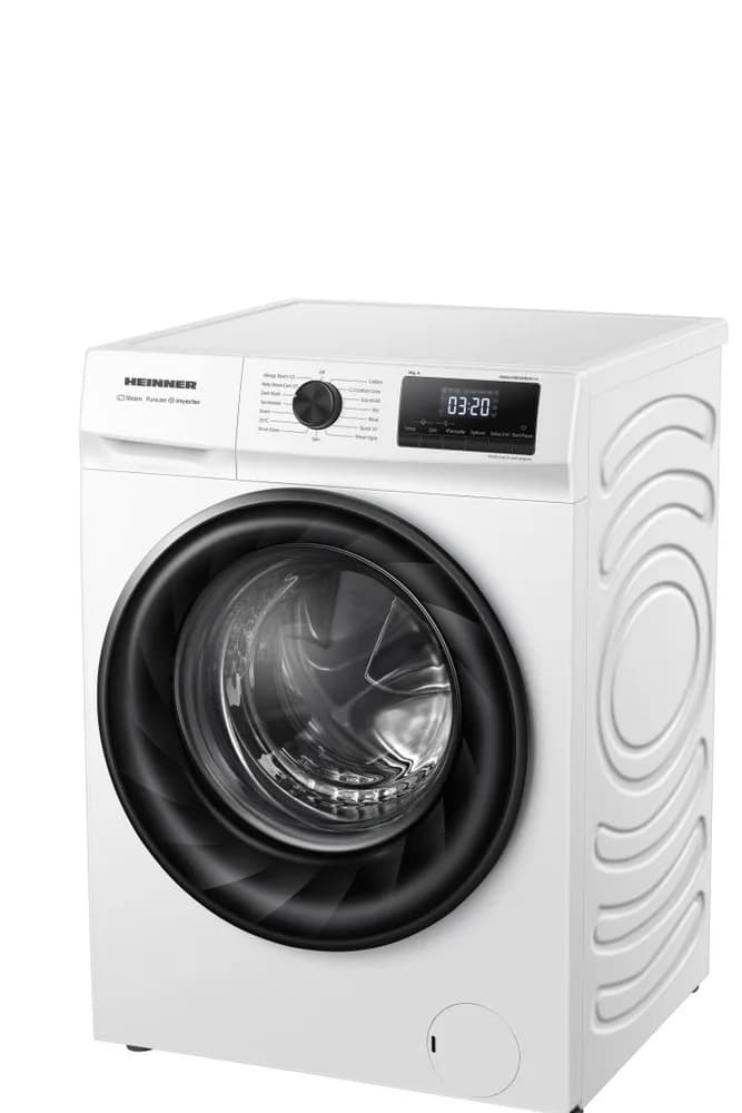 Masina de spalat rufe HEINNER HWM-H9014INVA+++, 9 kg, 1400 rpm, Clasa: A, Alb — miniatură