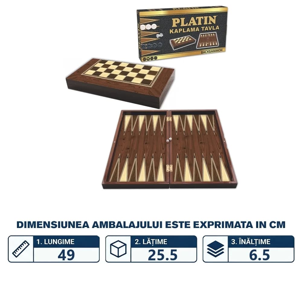 Joc table, din lemn de platan - STAR OKEY — miniatură