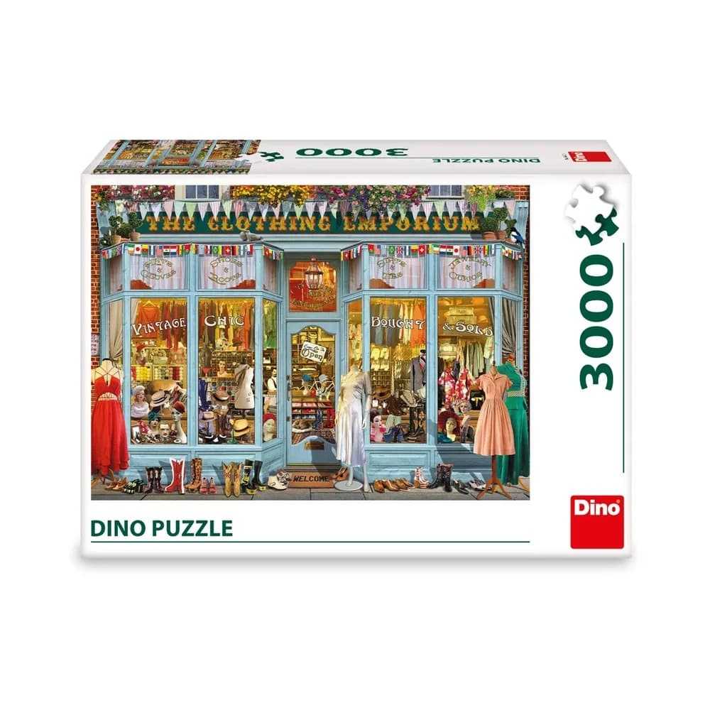 Puzzle 3000 piese, Boutique - DINO TOYS — miniatură