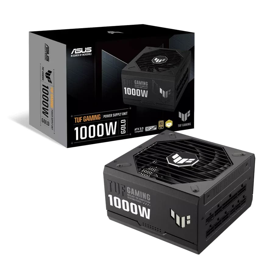 Sursa ASUS TUF Gaming, 80 PLUS Gold, 1000 W — miniatură