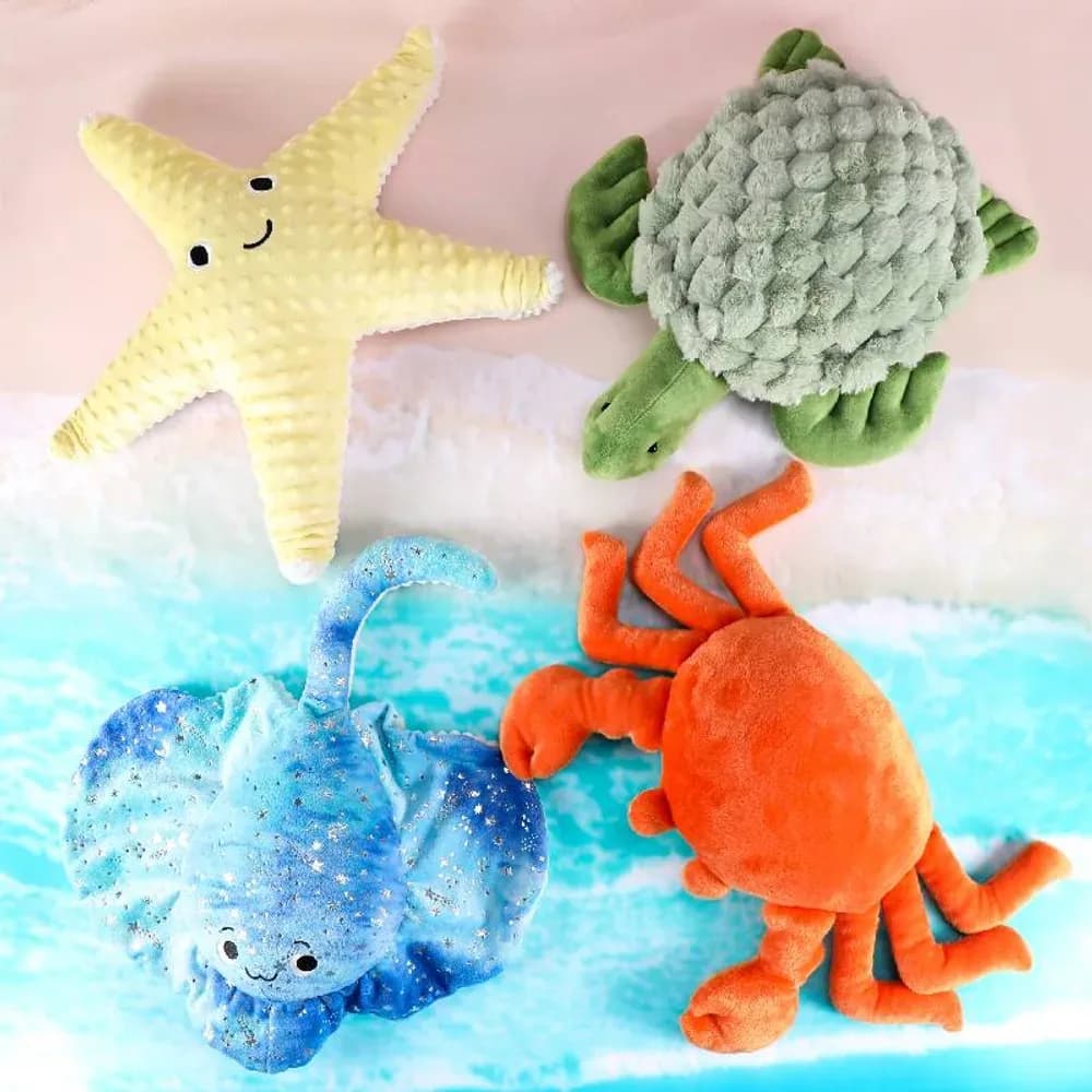 Animale marine ponderate – set de 4 — miniatură