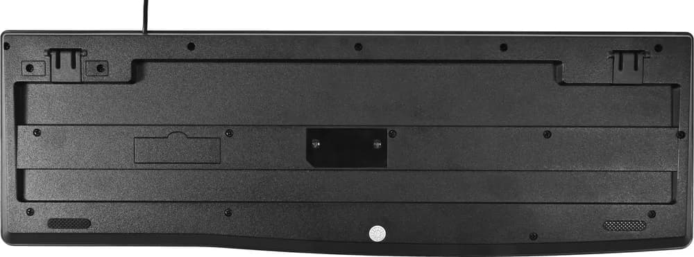 Kit Serioux cu fir, Tastatura: interfata USB, 104 taste, material ABS, US layout, lungime cablu 1.5m PVC, dimensiuni 440*159*25mm, negru, Mouse: interfata USB, 4 butoane, polling rate 125 Hz, rezolutie DPI 1000, lungime cablu 1.5m PVC, dimensiuni 109*61*37mm, negru — miniatură