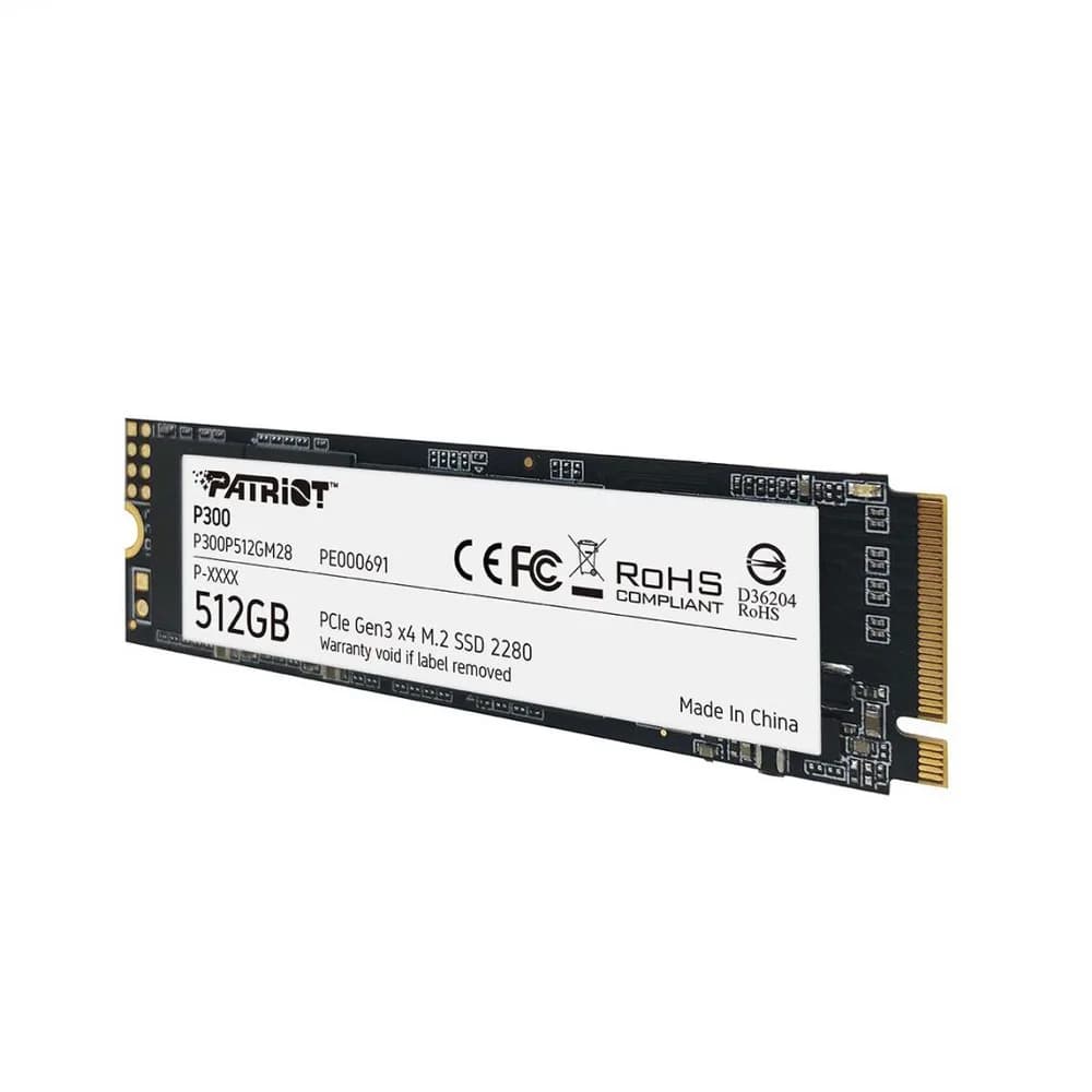 SSD intern Patriot P300, 512 GB, PCI Express 3.0 x4, NVMe, M.2