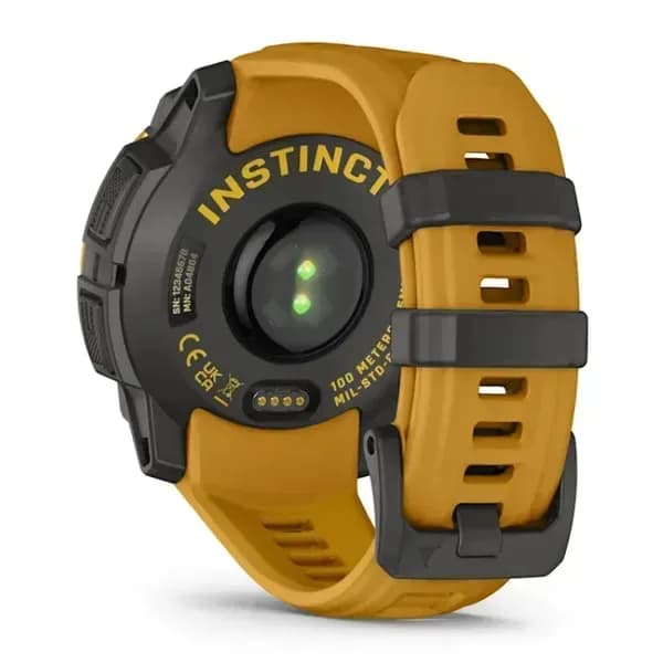 Smartwatch Instinct 3 45 mm, Solar, Sunburst with Sunburst/Grey Band"010-02934-02" — miniatură