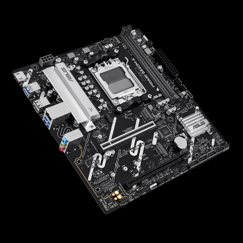 Placa de baza Asus PRIME B840M-K, AM5, DDR5, mATX, Negru "PRIME B840M-K" — miniatură